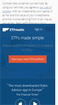 Mobile Screenshot of etfmatic.com